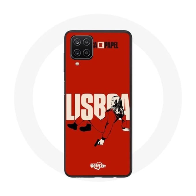 Coque Samsung Galaxy A12 La casa de papel Lisboa dessin