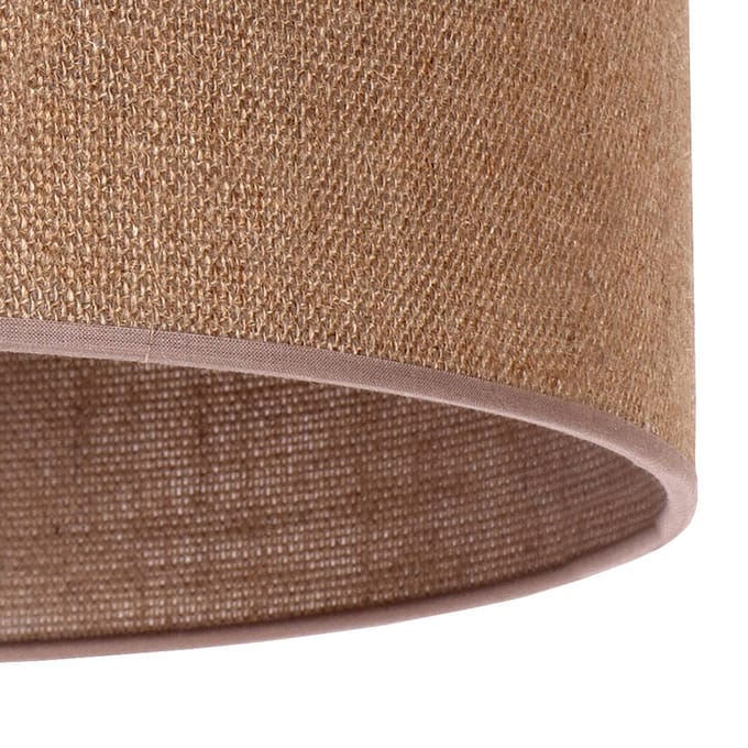 Duolla Lampenkap Roller, lichtbruin, Ø 40 cm, hoogte 22 cm