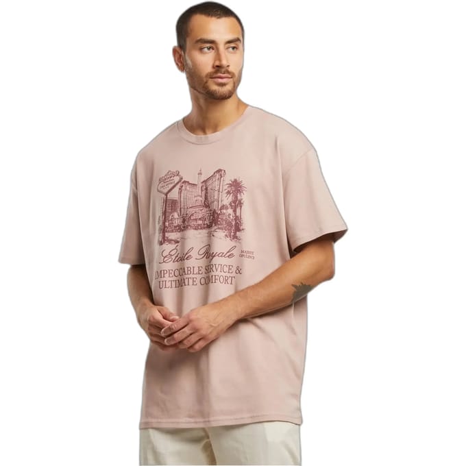Oversized T-shirt Mister Tee Etoile Royale