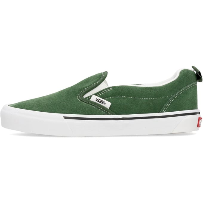 Knu Slip Groen/echt Wit Lage herenschoen