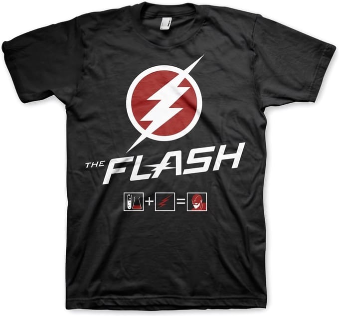 DC Comics The Flash Heren Tshirt -L- Riddle Zwart