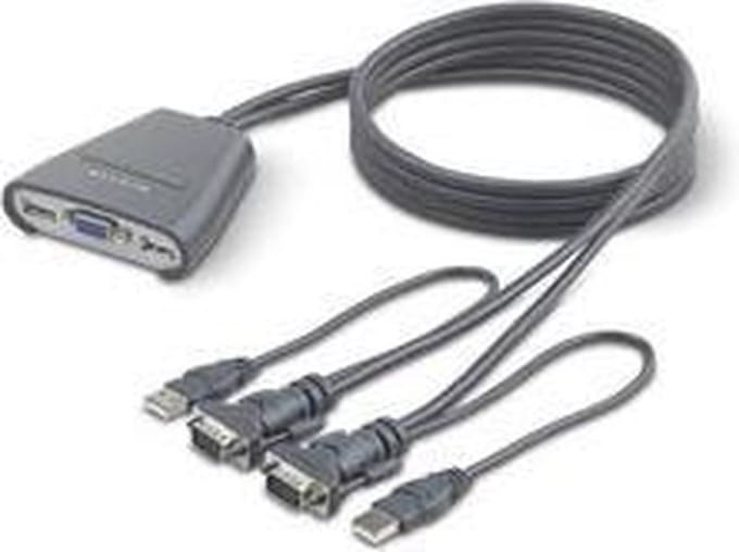 Belkin 2-Port KVM Switch - USB