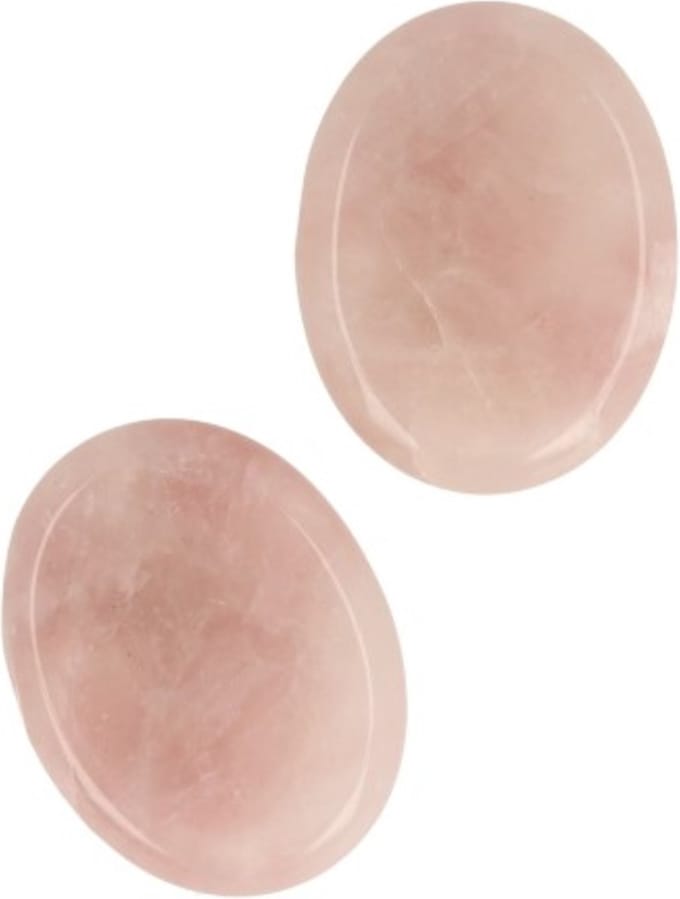 Roze kwarts zaksteen