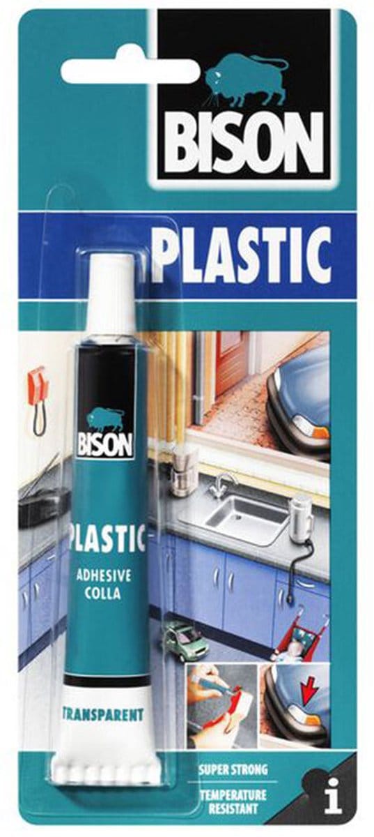 Bison Transparante Plasticlijm - 25ml
