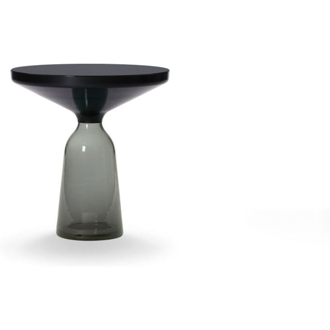 ClassiCon Bell bijzettafel zwart - quartzgrijs