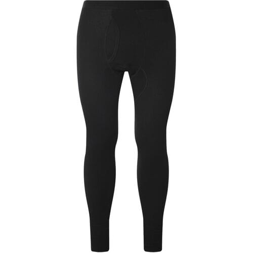 ESMARA MEN Lange heren onderbroek - dubbelrib (Zwart, M)