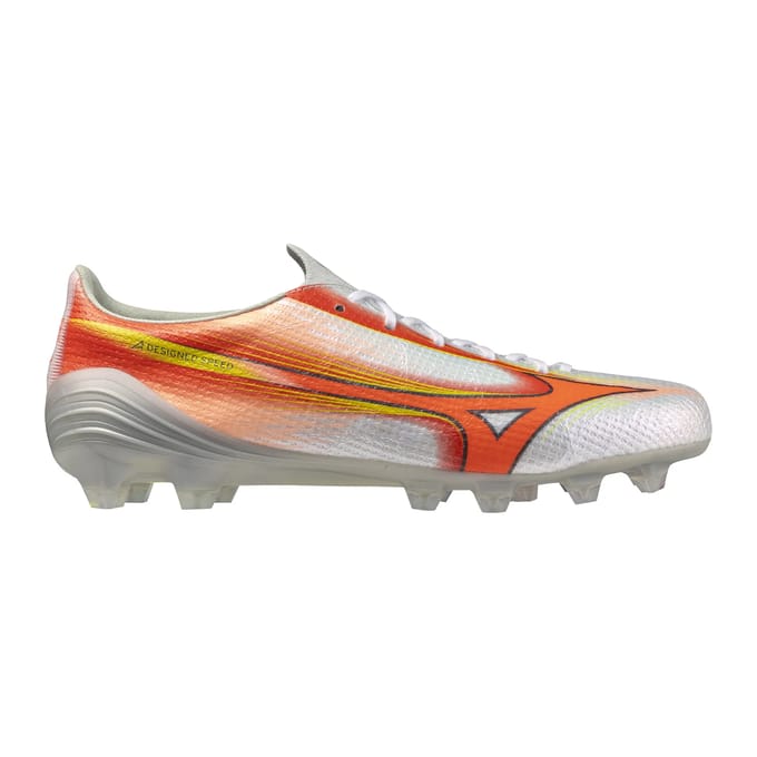Mizuno α Iii Elite Ag Voetbalschoenen Wit,Oranje EU 46