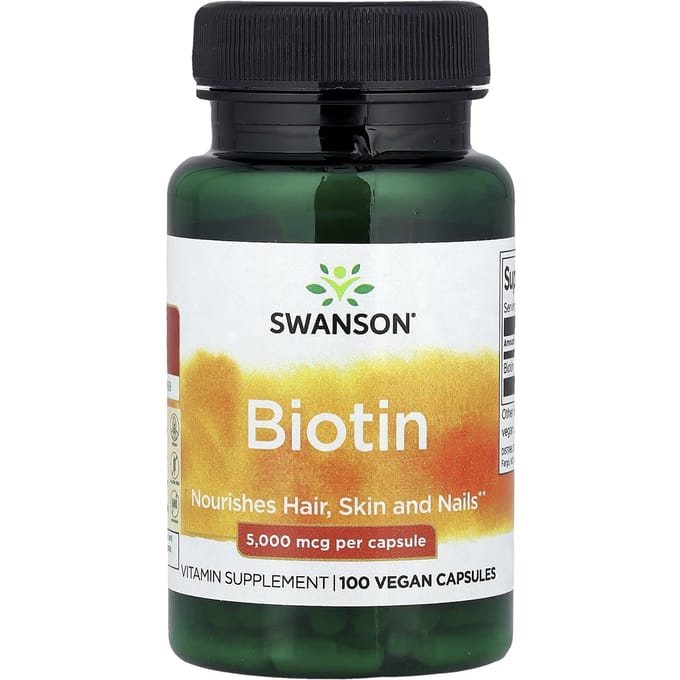 Biotine, 5.000 mcg, 100 veganistische capsules