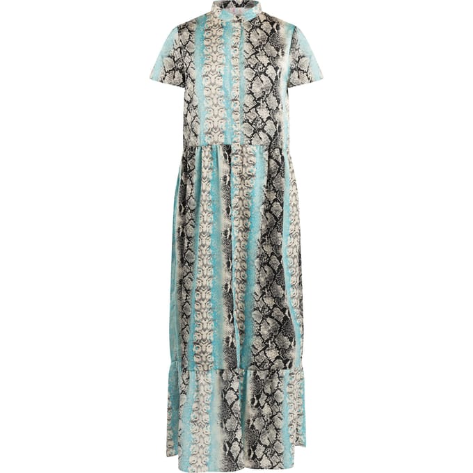 IZIA Jurk maxi met korte mouwen