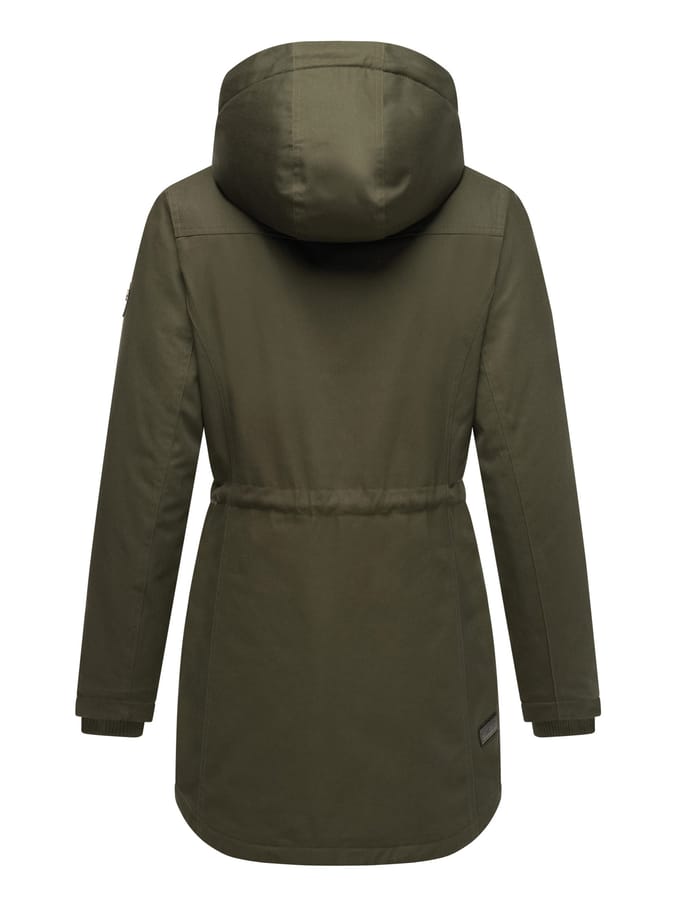 Navahoo Winterfunke dames winterjas met teddyvoering