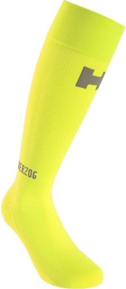 Herzog PRO Compressiekousen Maat III - Geel  - 45-48 - Extra long
