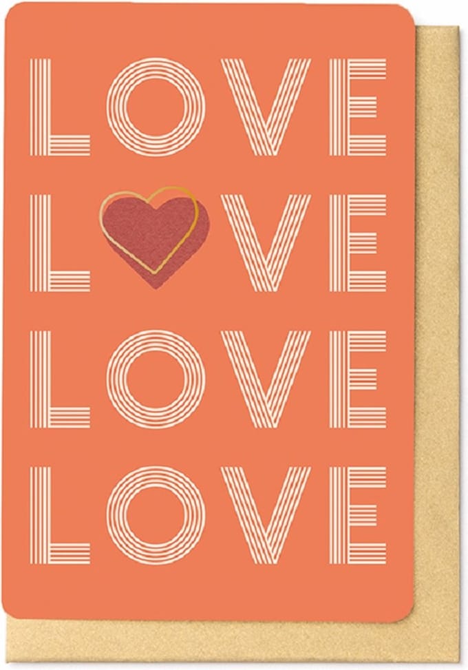 Enfant Terrible - wenskaart Shanti Chique - Love
