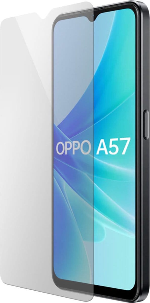 Mobiparts Screenprotector geschikt voor OPPO A57 - Gehard Glas - Anti-bacterieel -