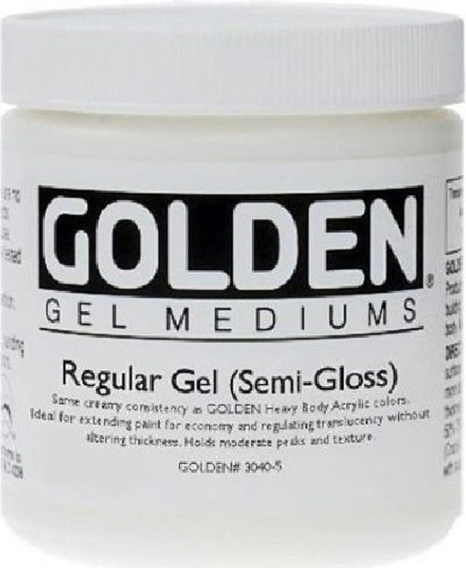 Acryl Medium Gel Normaal Satijn 3040 236ml