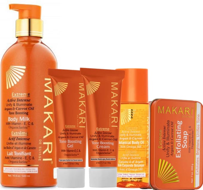 MAKARI 5 Product Set - EXTREME ARGAN & CARROT OIL SKIN
