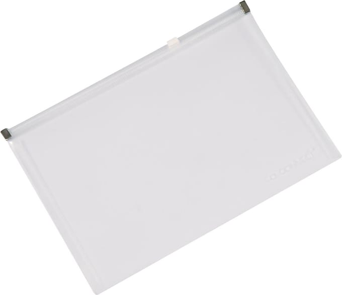 Q-CONNECT documentenmap Zip bag voor ft A4 10 stuks