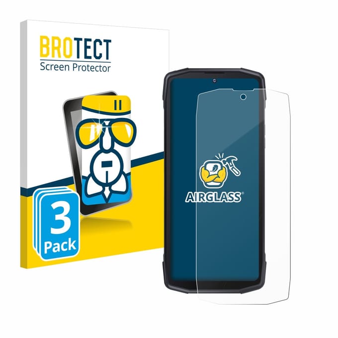 Screenprotector 3 Stuks voor Cubot King Kong Star Beschermglas transparant
