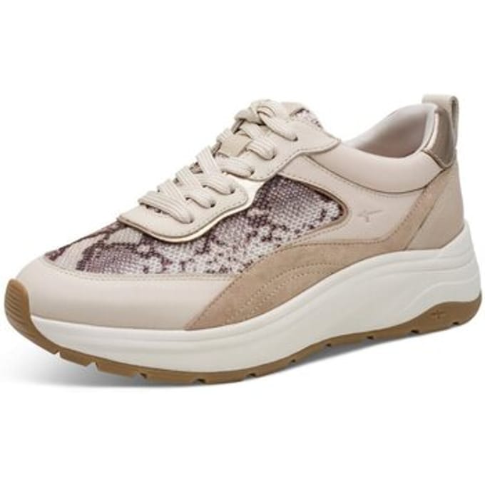Tamaris Sneaker snake beige Dames (Maat - 38, Kleur - Print)
