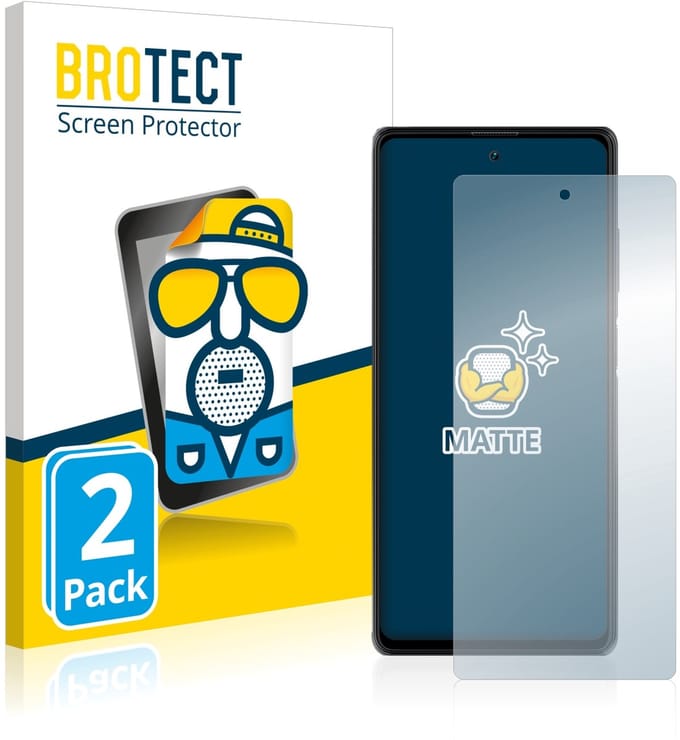 BROTECT - Screenprotector voor Blackview A100 - Folie Beschermfolie matte 2 Stuks