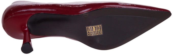 Bibi Lou Pump Bordo Lak
