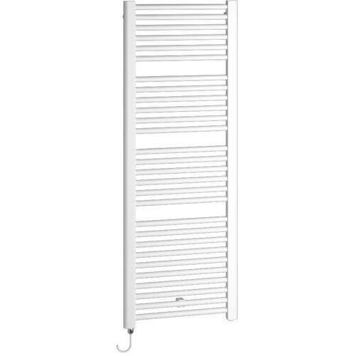 Kermi Basic R-E curved bathroom radiator 59.9 x 6 x 177 cm incl. electric set WFS left ERE101800602EXK