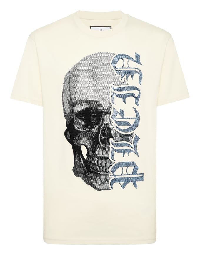 T-Shirt Ronde Hals Ss Gothic Plein
