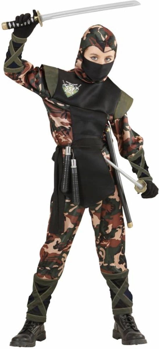 Soldaten kostuum Finn kinderen