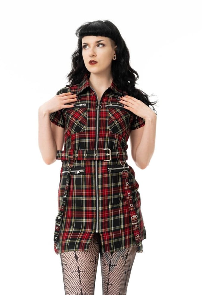 Chemical Black - Nephele Korte jurk - M - Zwart