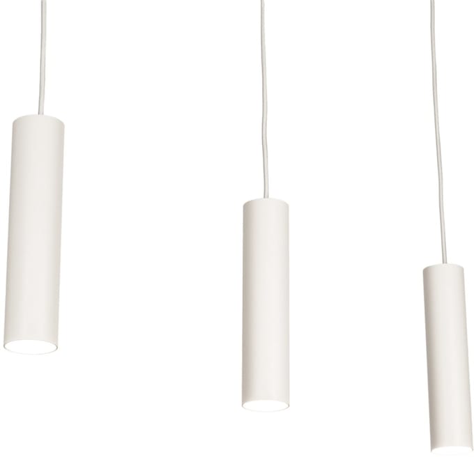 Lumidora Hanglamp 75289 - AREZZA - 3 Lichts - GU10 - Wit - Metaal