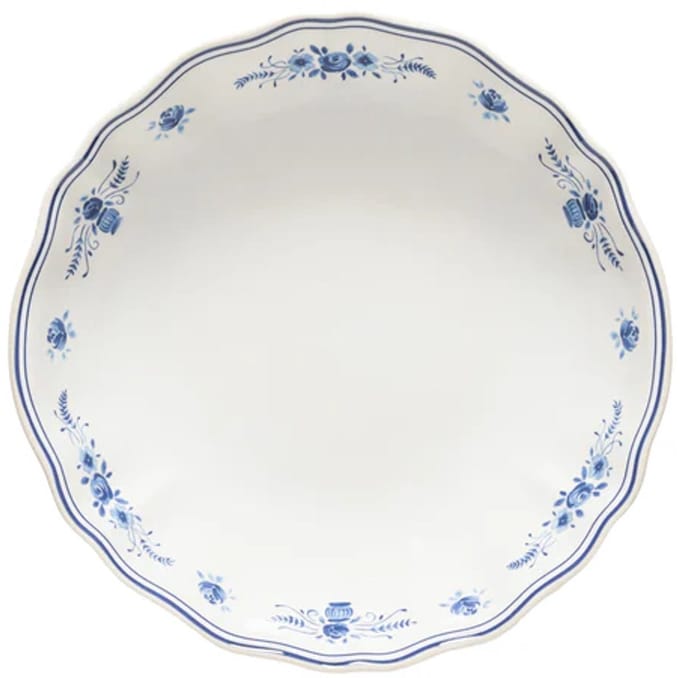 Costa Nova Portugees Aardewerk Soepbord 23cm Vila wit-blauw serviesset