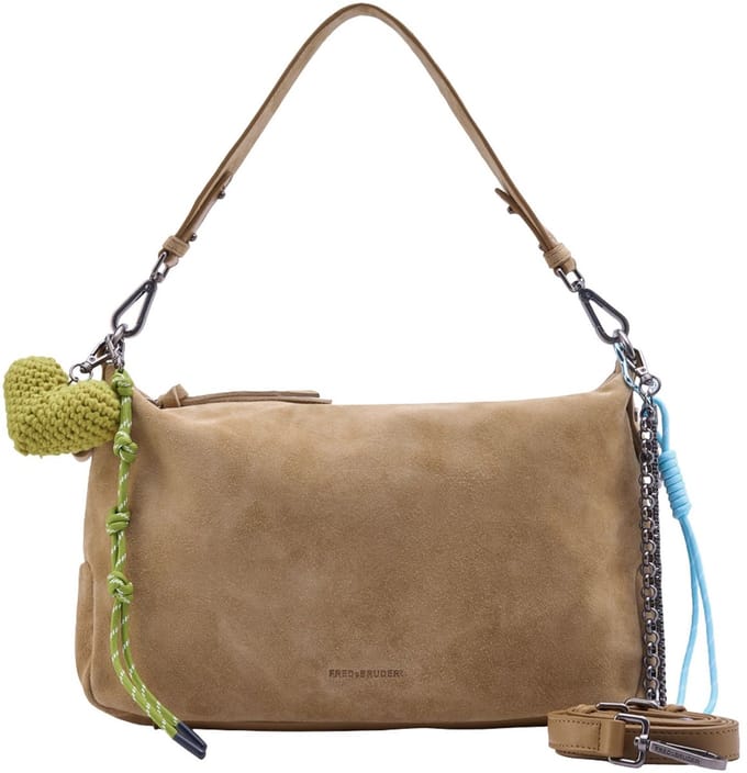 FREDsBRUDER schoudertas Beautiful Mess Collection Shoulder Bag Dark Sand beige