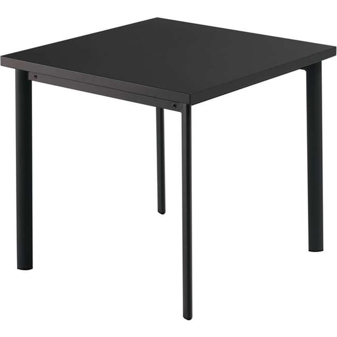 Emu Star tafel - zwart - 70 x 70 cm