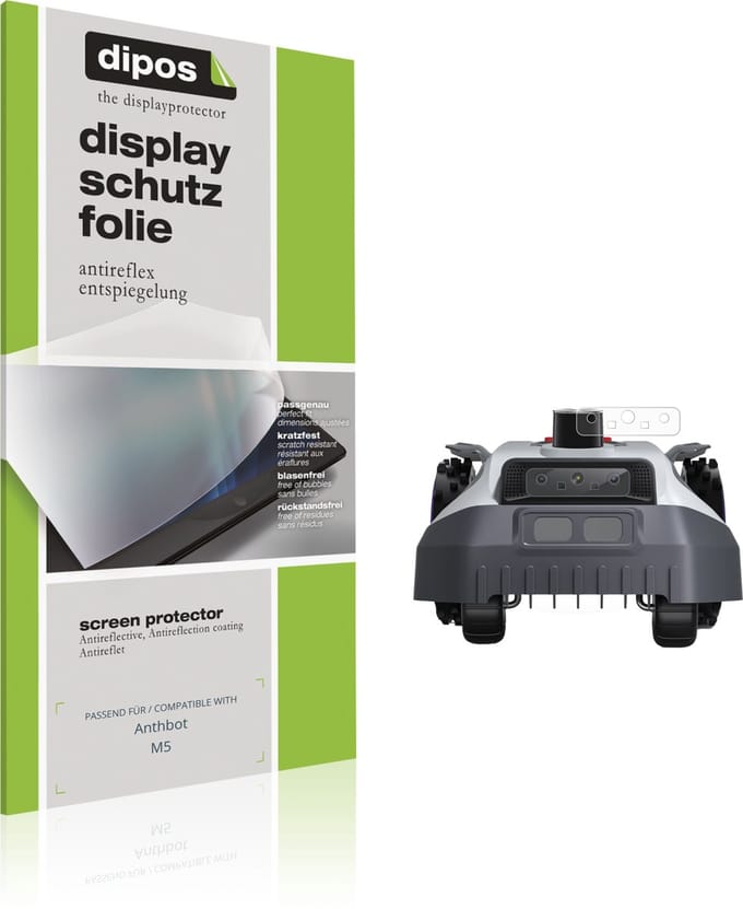 dipos – 2x Matte Beschermfolie geschikt voor Anthbot M5 | Krasbestendige & antireflecterende Screenprotector Ultra-Thin