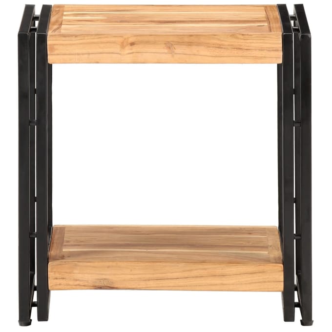 vidaXL - Bijzettafel - 40x30x40 - cm - massief - acaciahout