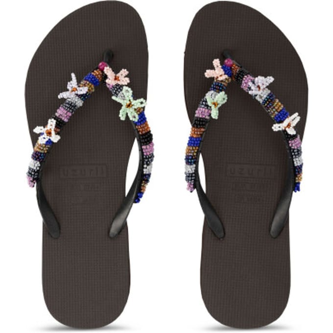 Uzurii | Teenslippers | Dames | Koffie | Maat 37/38