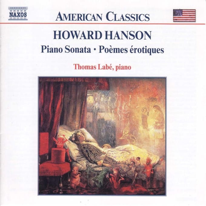 Thomas Labé - Hanson: Piano Sonata (CD)