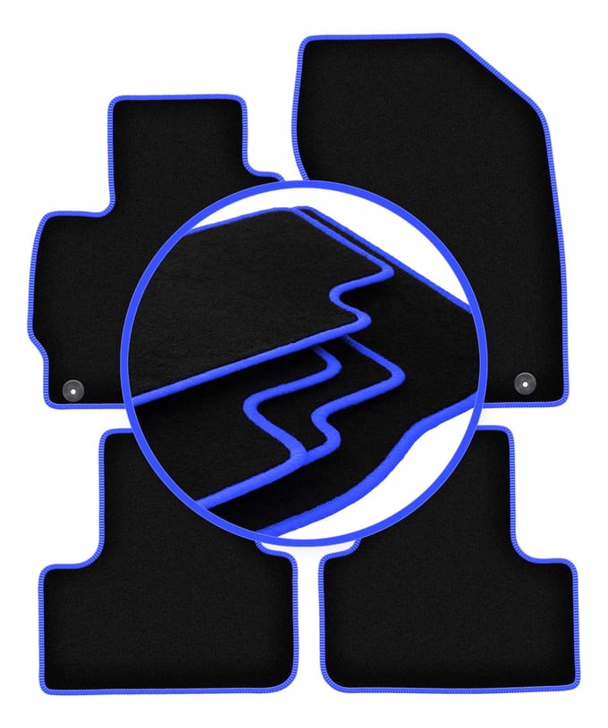 CARLUX-BLUE automatten voor: Peugeot 4008 crossover (2012-2017)