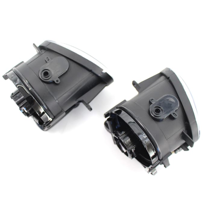 Bumper Mistlamp Vervanging voor BMW E46 3 Serie 2001-2005 M3 1999-2002 E39 M5 1 Paar(Geen lampen) zwart
