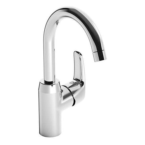 Hansa Hansapinto wastafelkraan m. 120° draaibare uitloop 14.8cm chroom