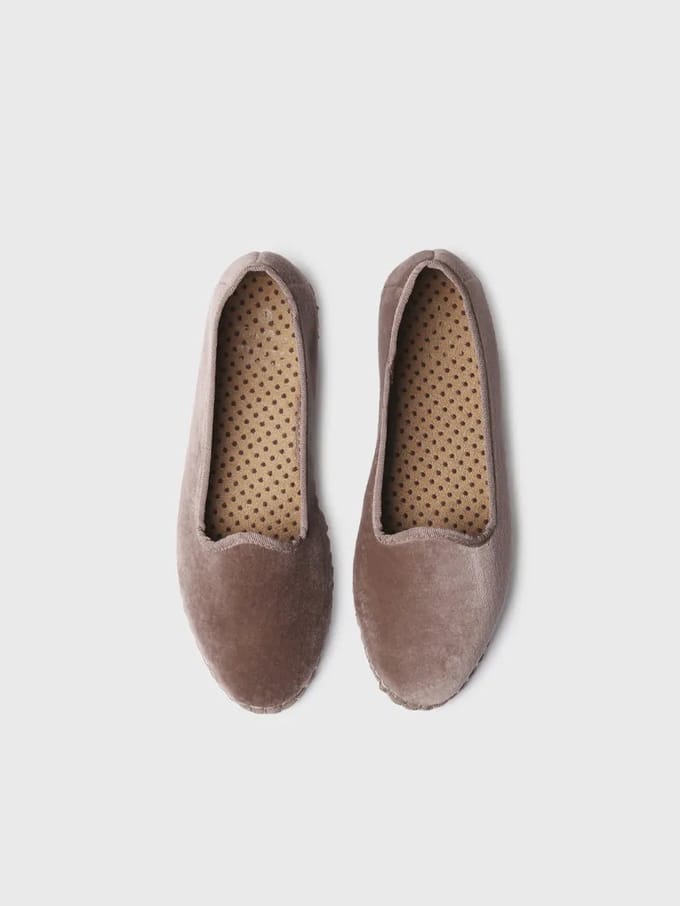 Dames Mary Janes van fluweel | CINTIA
