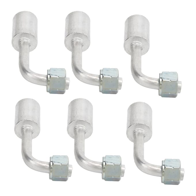 10 Stuks 38in Airconditioning 90 Graden Beadlock Aluminium AC Splicer Slangkoppelingen Adapter