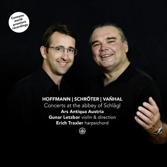 Concerts At The Abbey Of Schlagl - Hoffmann/Schroter/Vanhal - Traxler