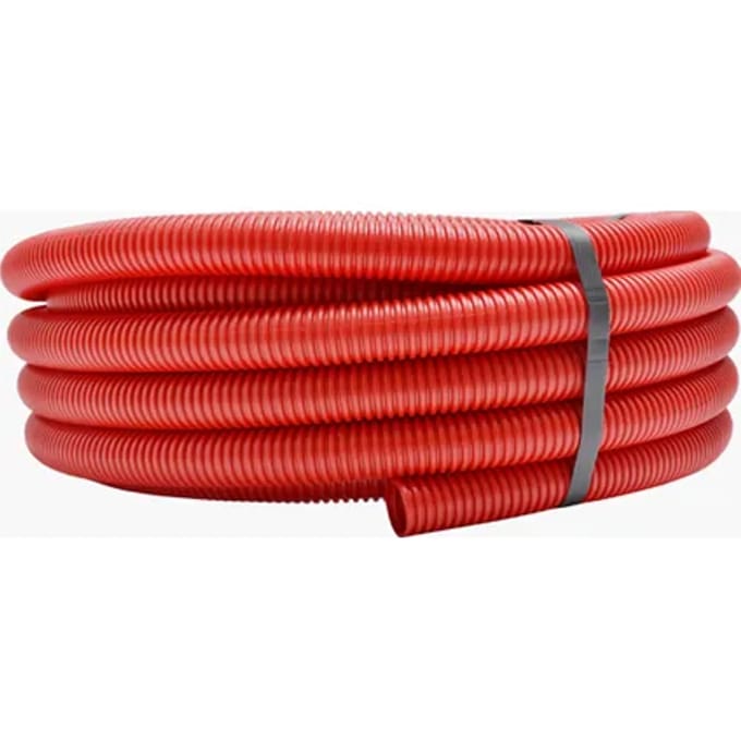 Sanivesk Meerlagenbuis Rol Geïsoleerd Rood 16mm 25m