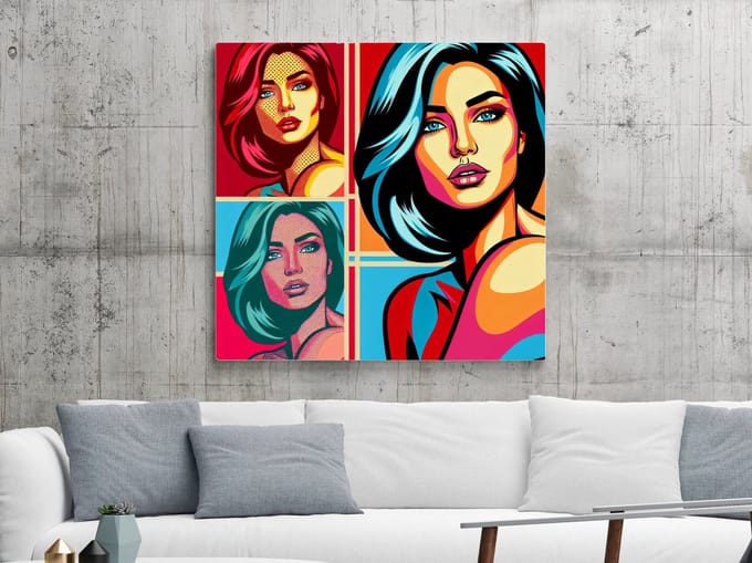 Kunstprint | Wanddecoratie | Forex | 80 × 80 cm