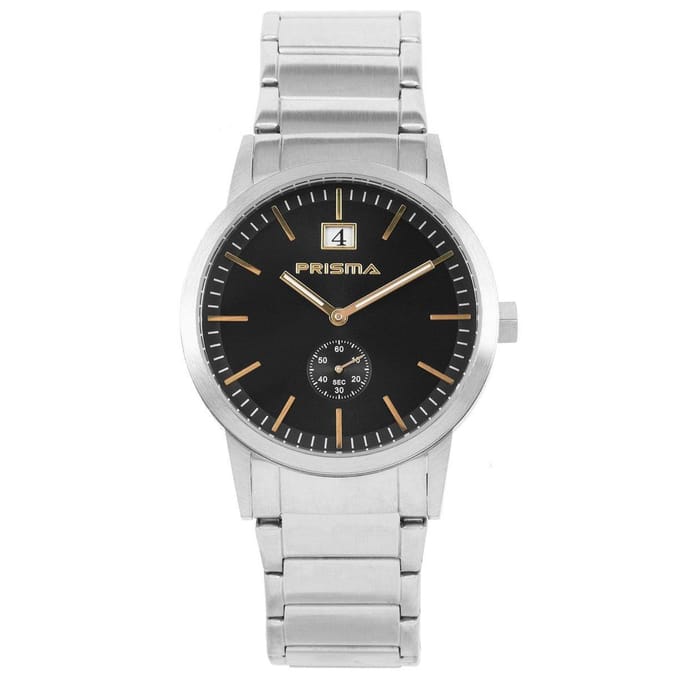 Prisma Herenhorloge P.2278 All stainless Zilver