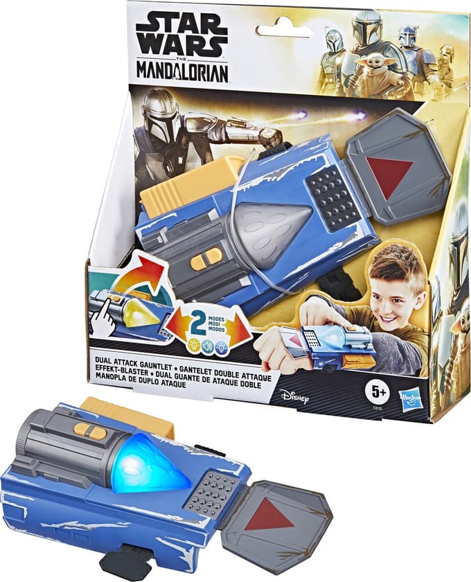 Star Wars The Mandalorian Dual Attack Gauntlet