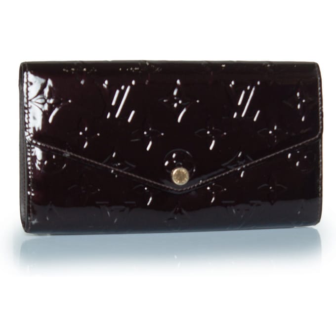 Louis Vuitton, Amarante monogram Jeanne portemonnee