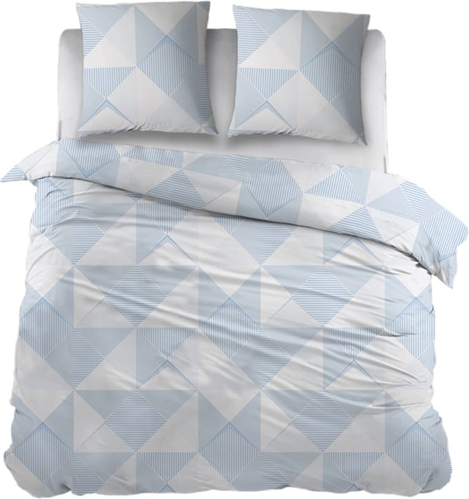 Snoozing Citrons Dekbedovertrek - Extra breed - 260x200/220 cm - Blauw