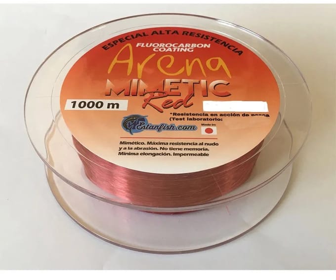Estanfish Arena Monofilament 1000 M Rood 0.310 mm