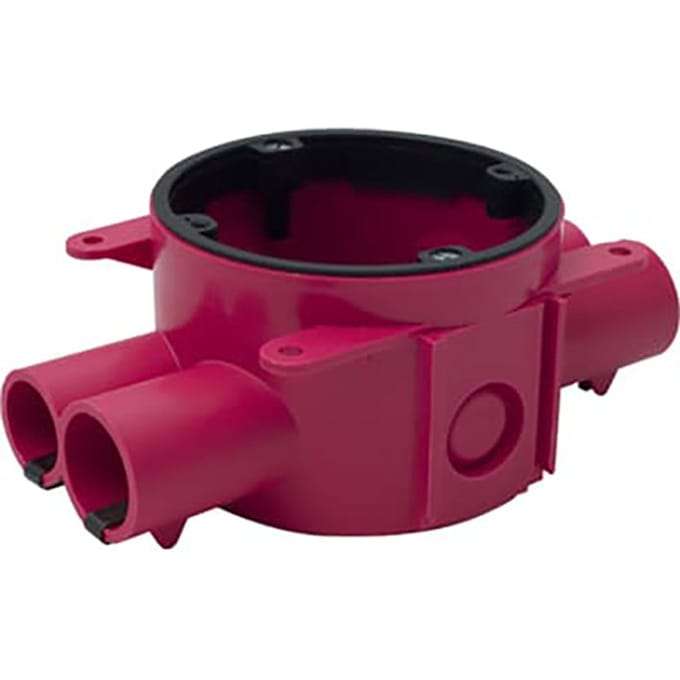 Vlamvertragende Doos 50mm Dubbele Ingang - 1SPA007127F0110
